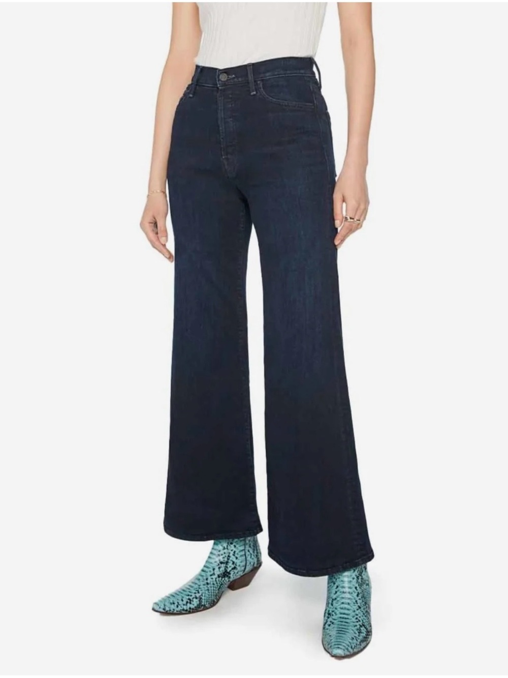 NWT MOTHER Tomcat Roller in Night in Venice Sz 23